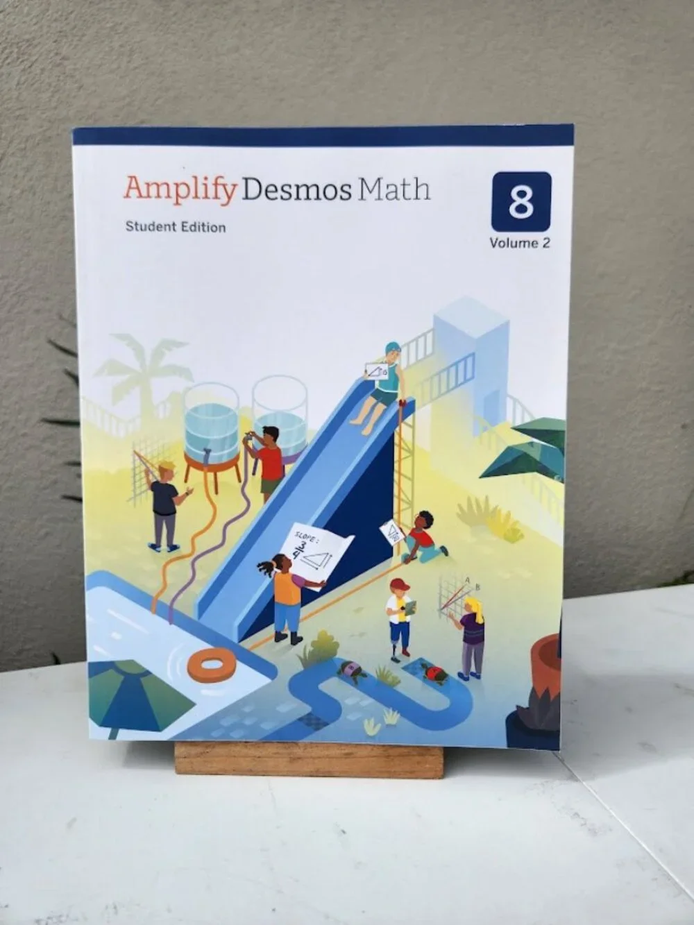 Amplify Desmos Math Grade 8 Volume 2 California Student Edition Book Workbook Ma